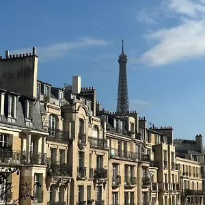 Quai De Seine Tour Eiffel Trocadero París
